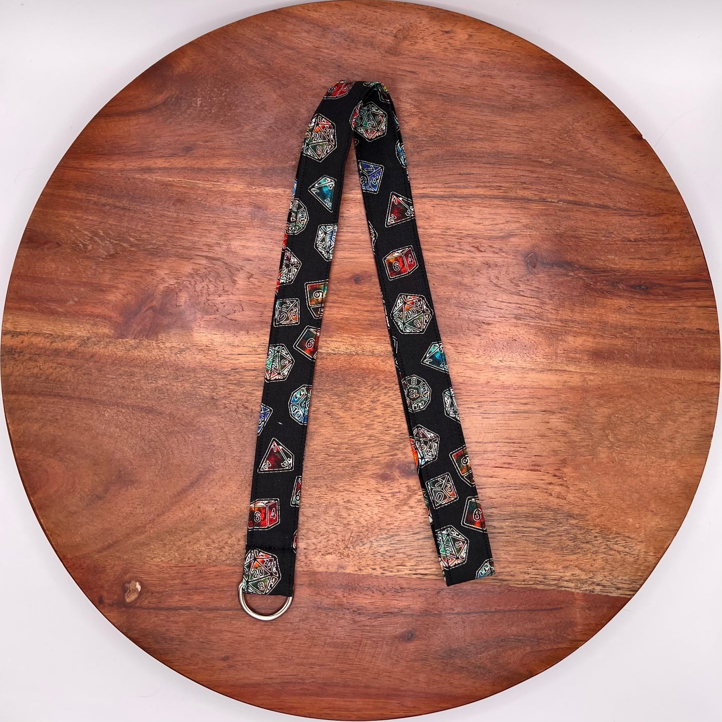Colorful Dice Lanyard