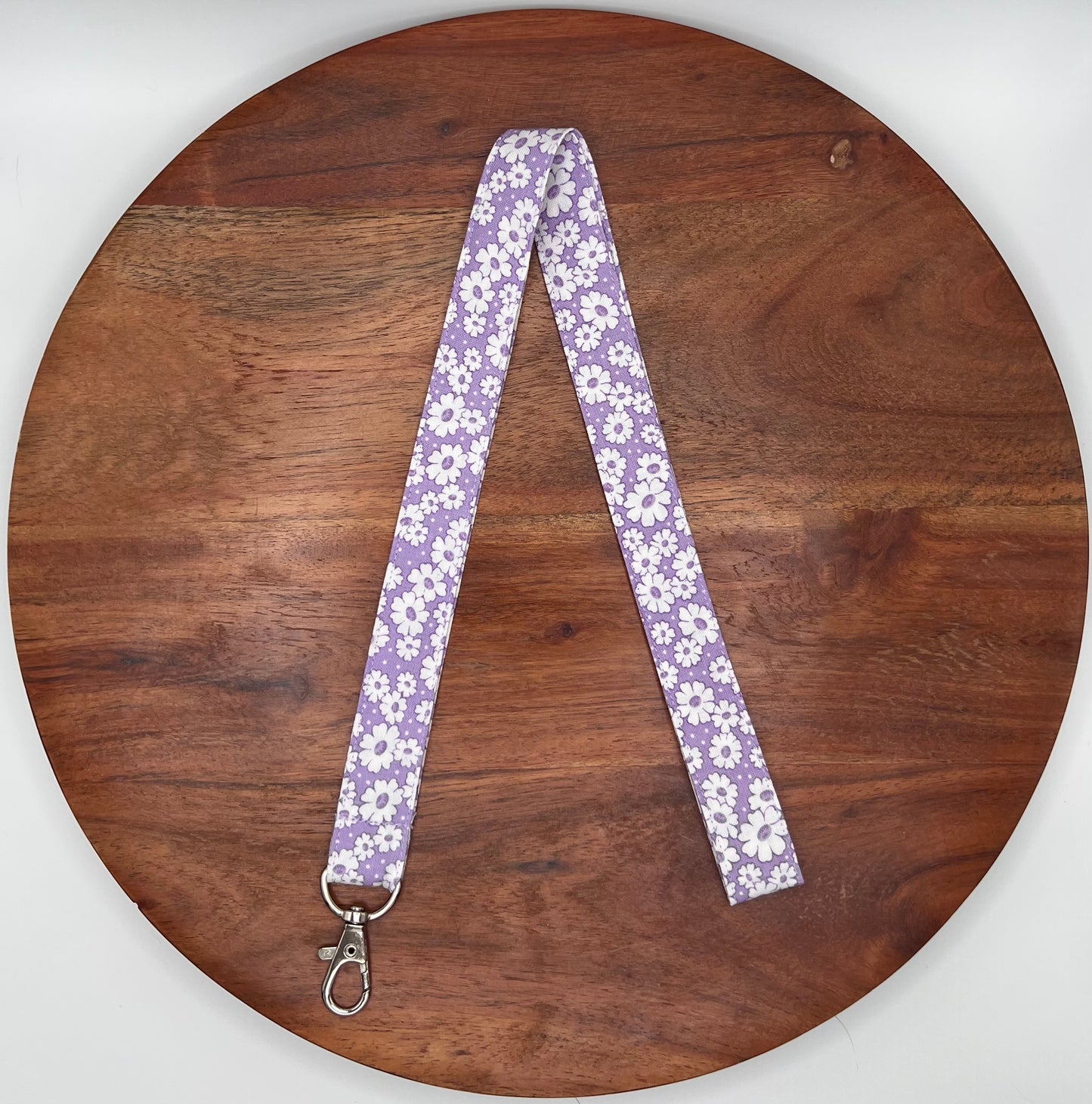 Lavender Floral Lanyards