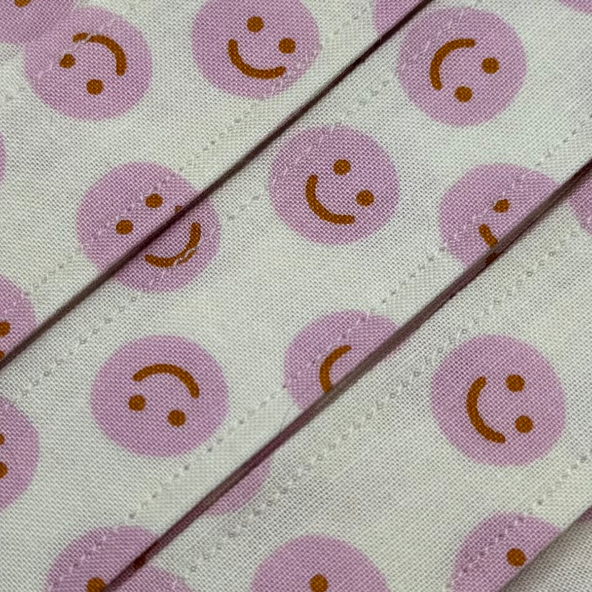 Pink Smileys Wristlet/Lanyard