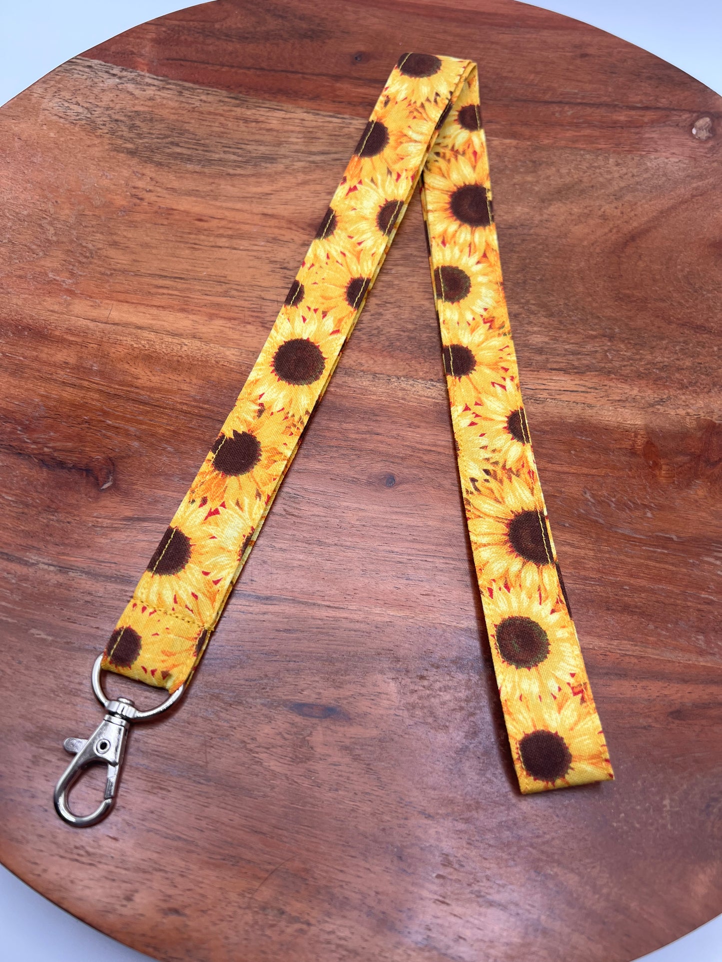 Yellow Sunflower Lanyards