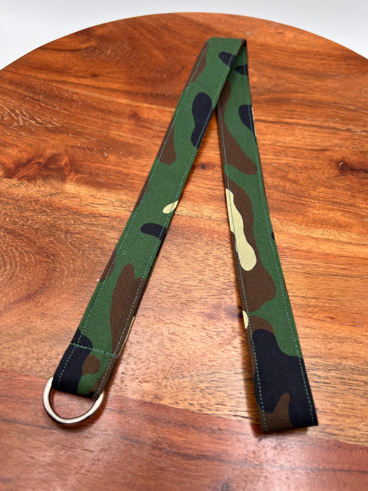 Green Camo Lanyard