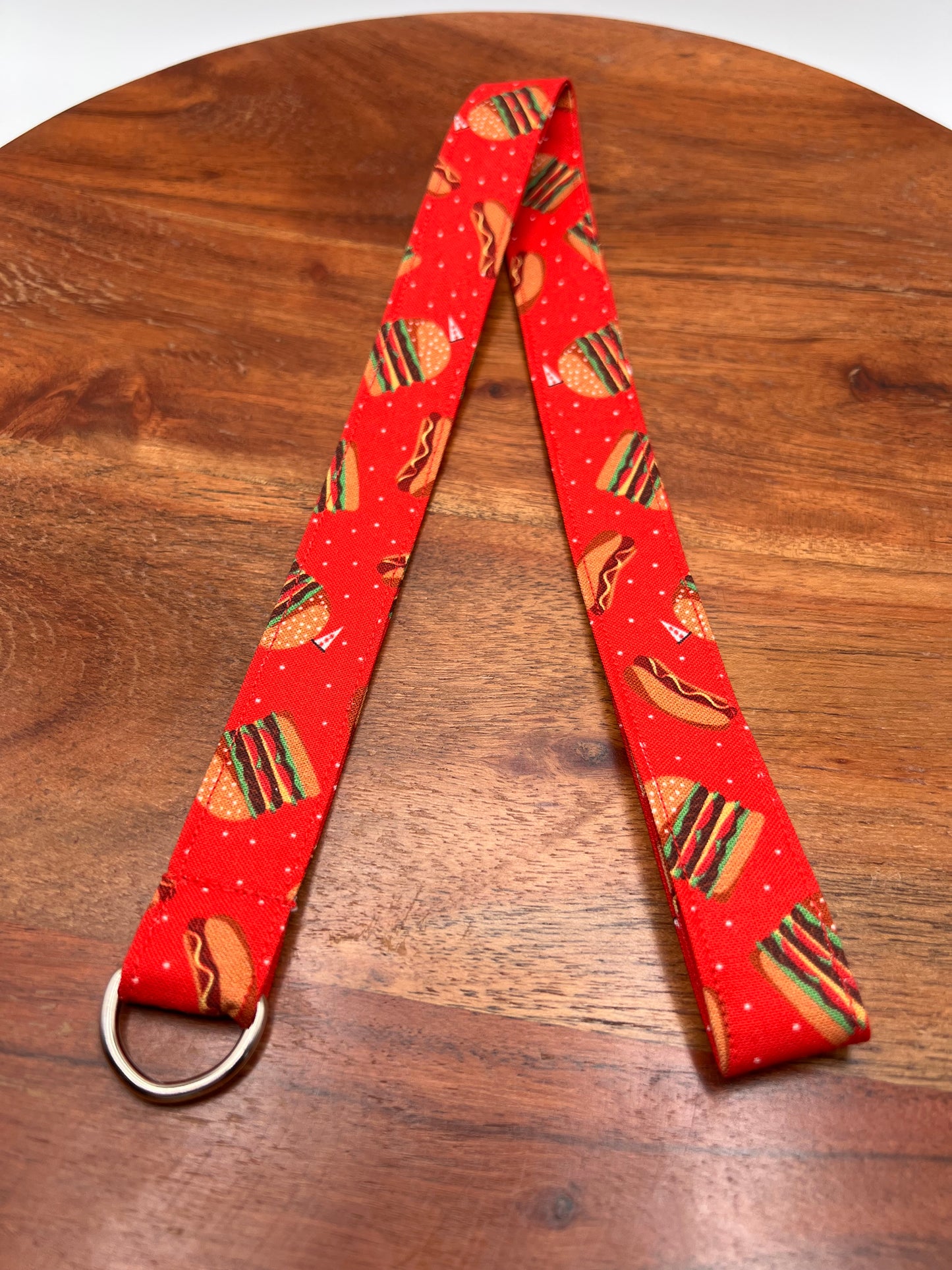 Burgers and Hot Dogs Lanyard