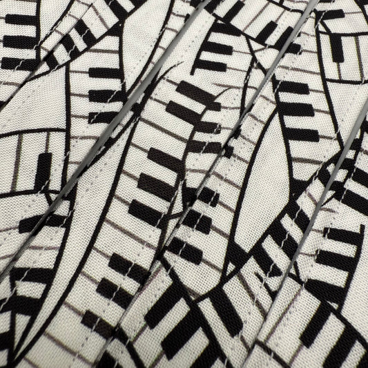 Piano Keys Wristlet/Lanyard