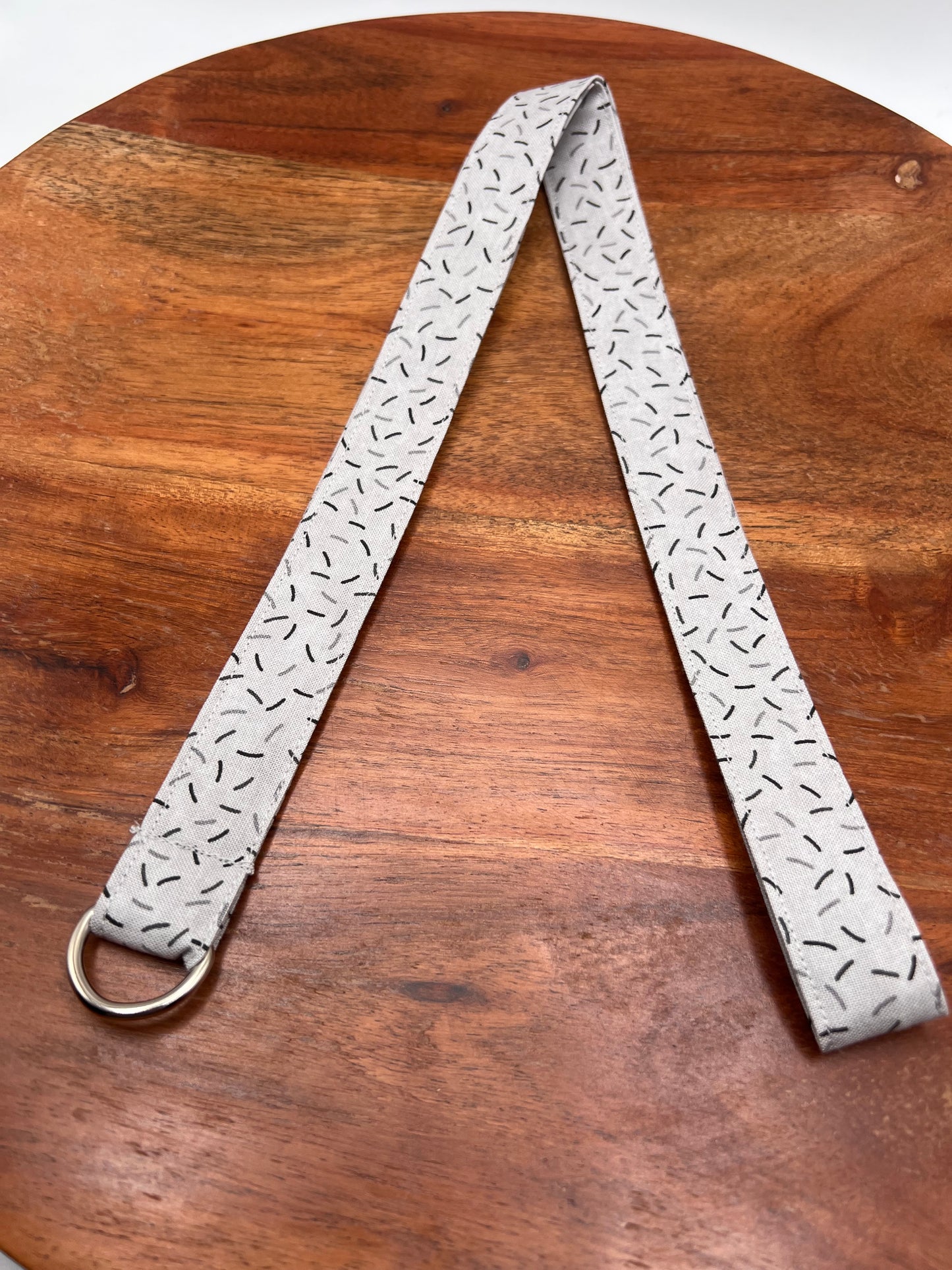 Gray Sprinkles Lanyards