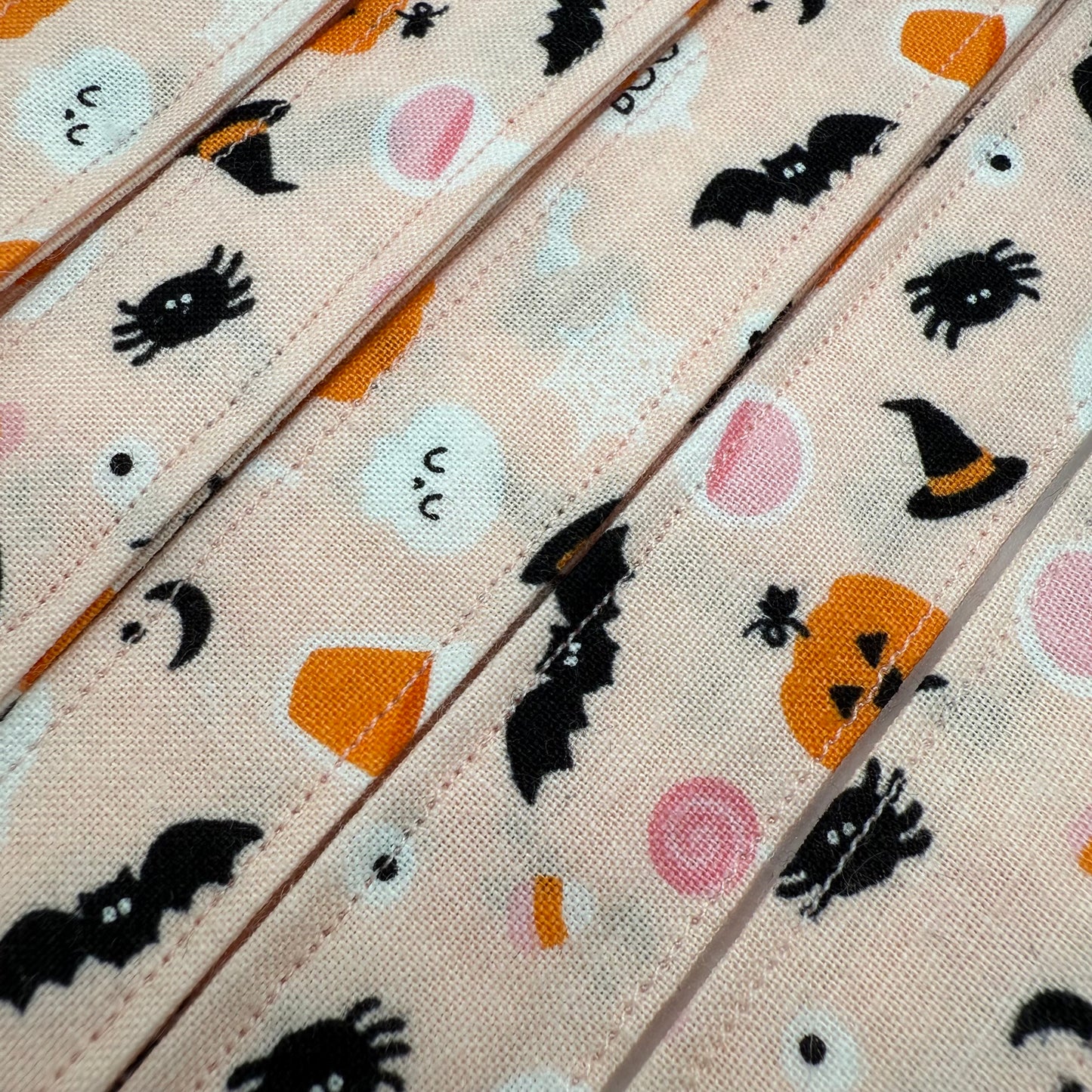 Pink Cutesy Halloween Wristlet/Lanyard