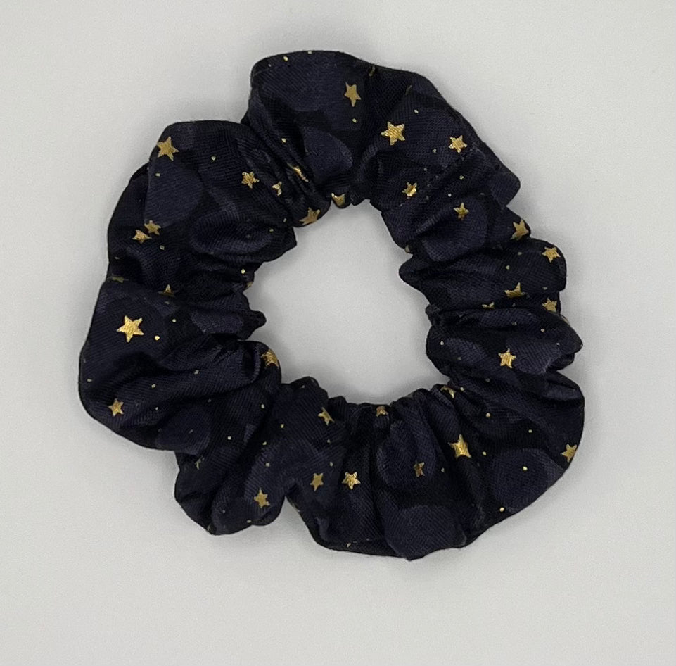 Purple Night Sky Scrunchie