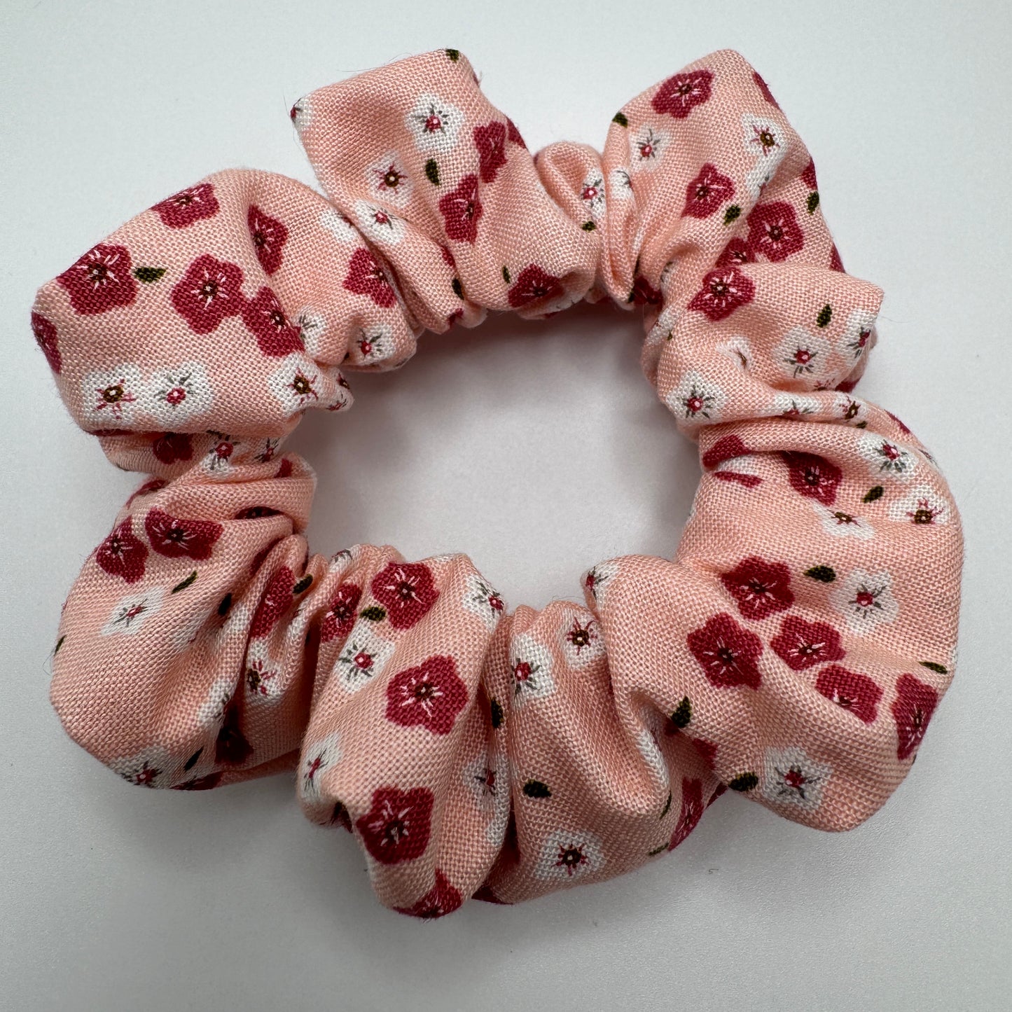 Cherry Blossom Floral Scrunchie