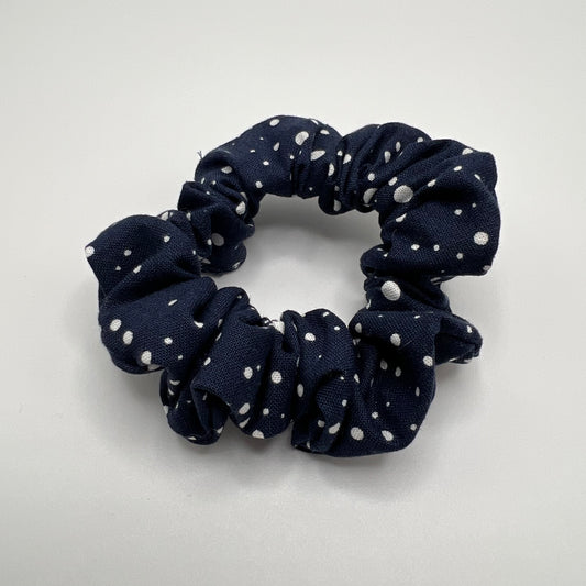 Midnight Snow Scrunchie