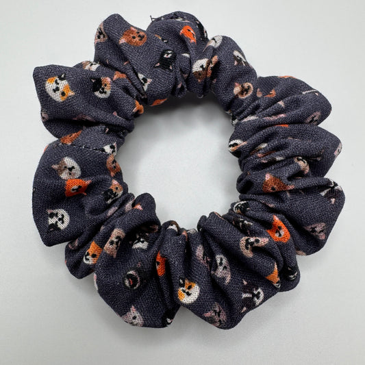 Cat Head Scrunchie