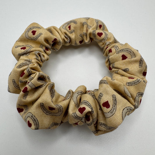 Horseshoes Scrunchie