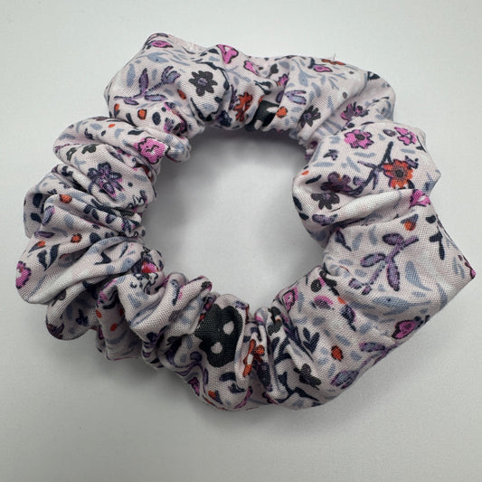 Floral Boneyard Scrunchie
