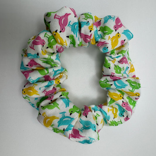 Colorful Birds Scrunchie