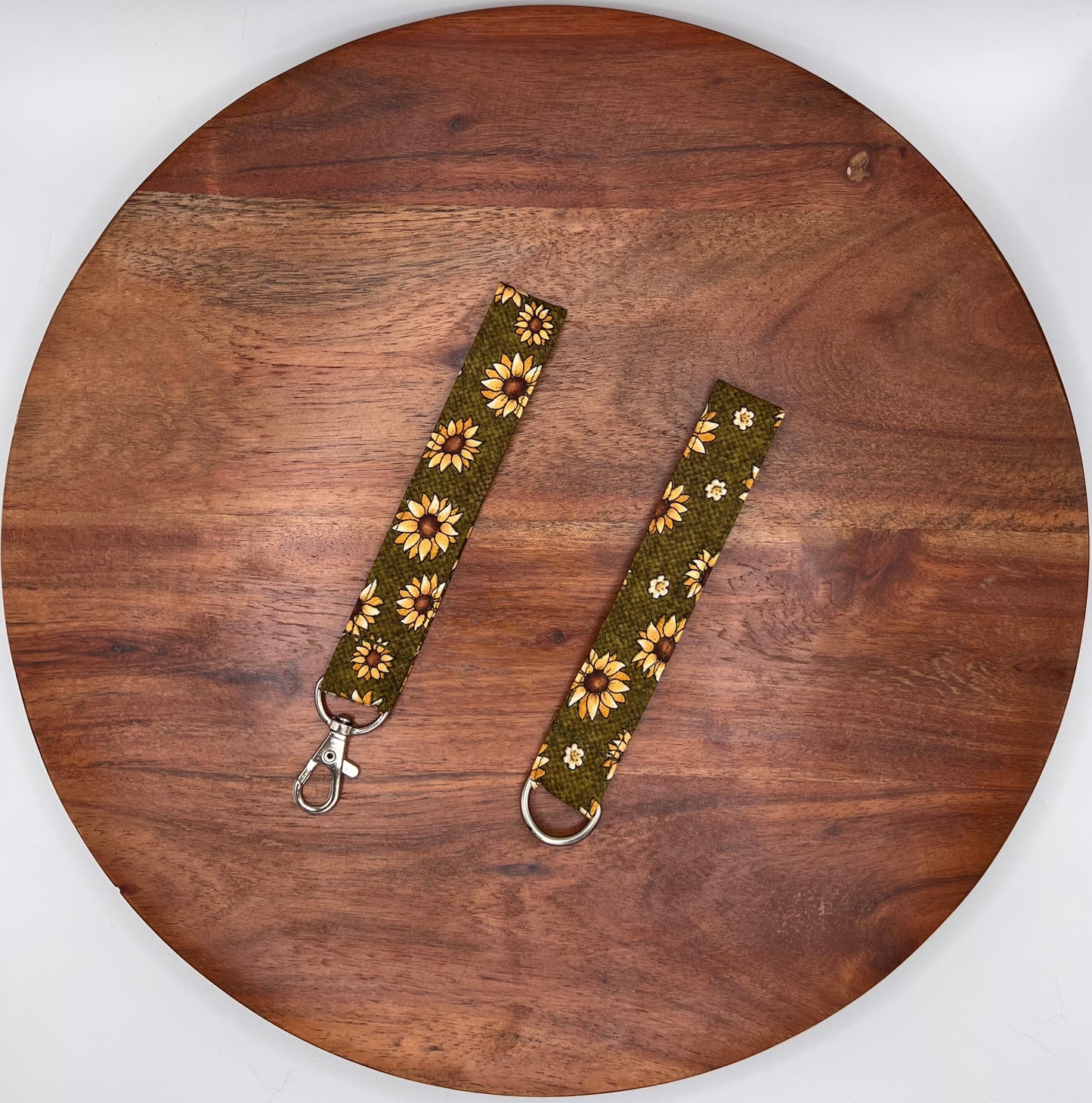 Olive Sunflower Lanyard