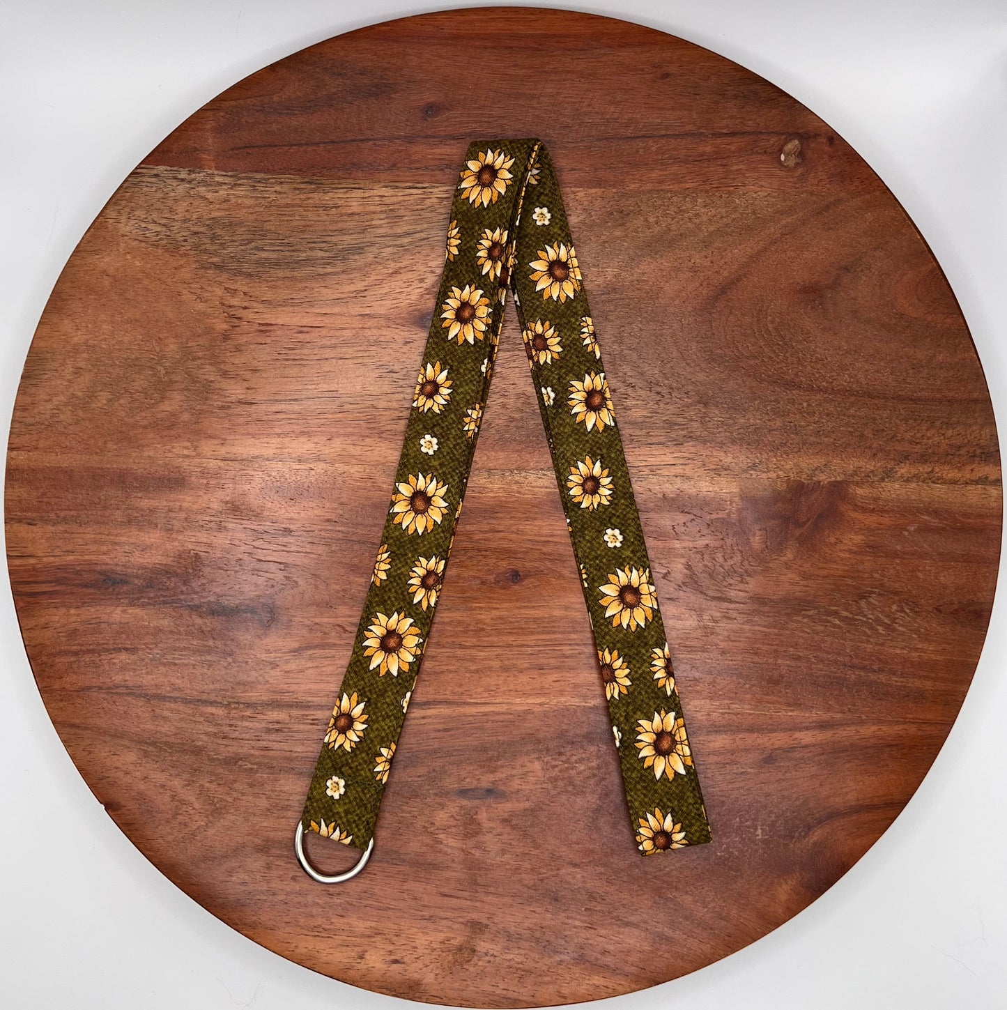 Olive Sunflower Lanyard