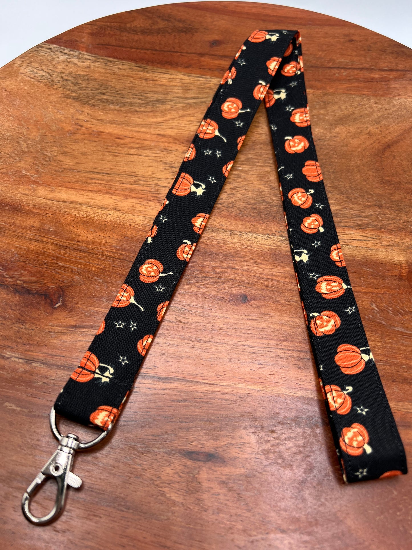 Jack-o-Lantern Lanyard