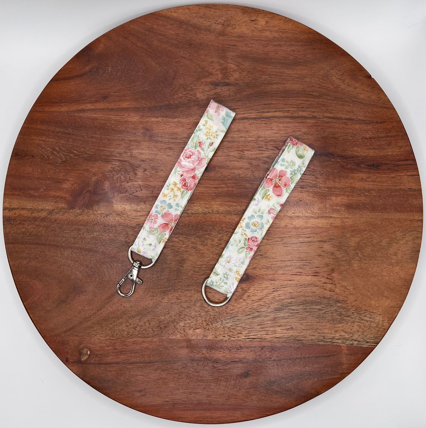 Pastel Floral Lanyards