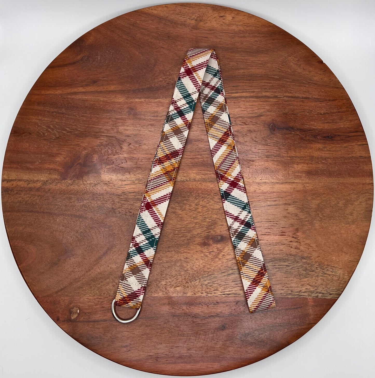 Harvest Plaid Lanyards