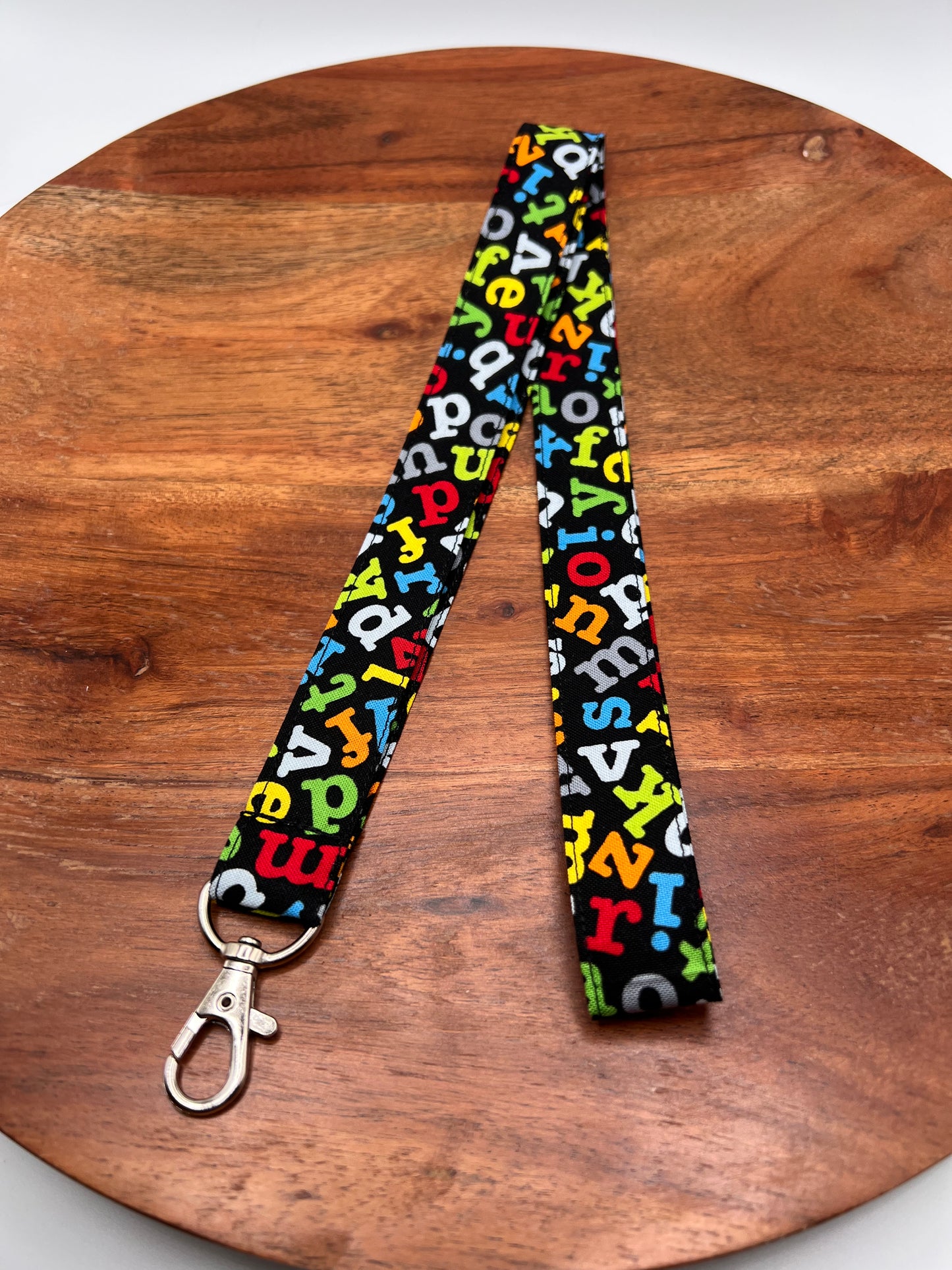 Alphabet Lanyard