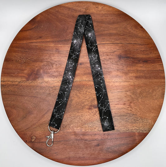 Black Constellation Lanyard