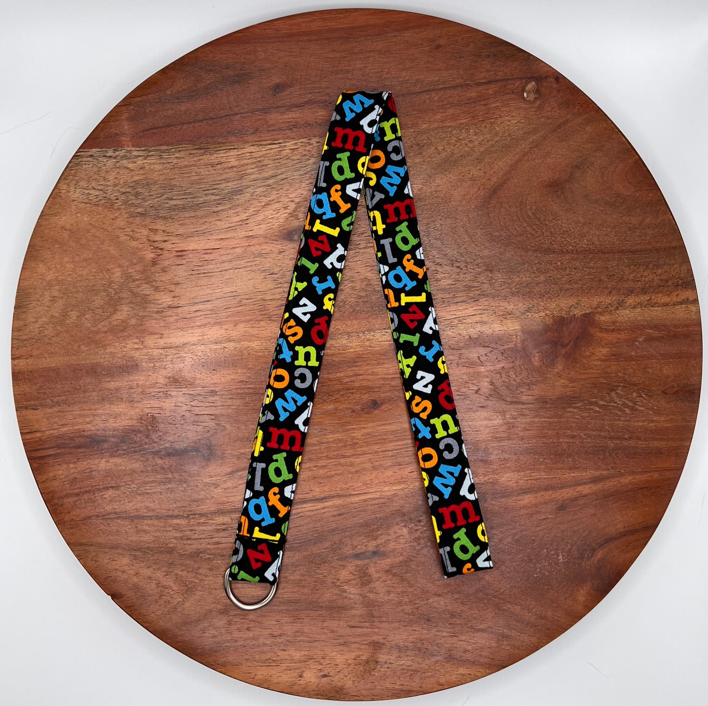 Alphabet Lanyard