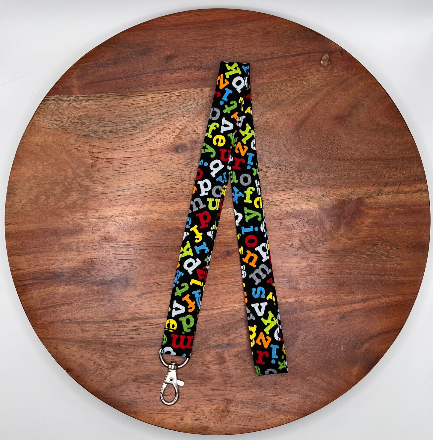 Alphabet Lanyard