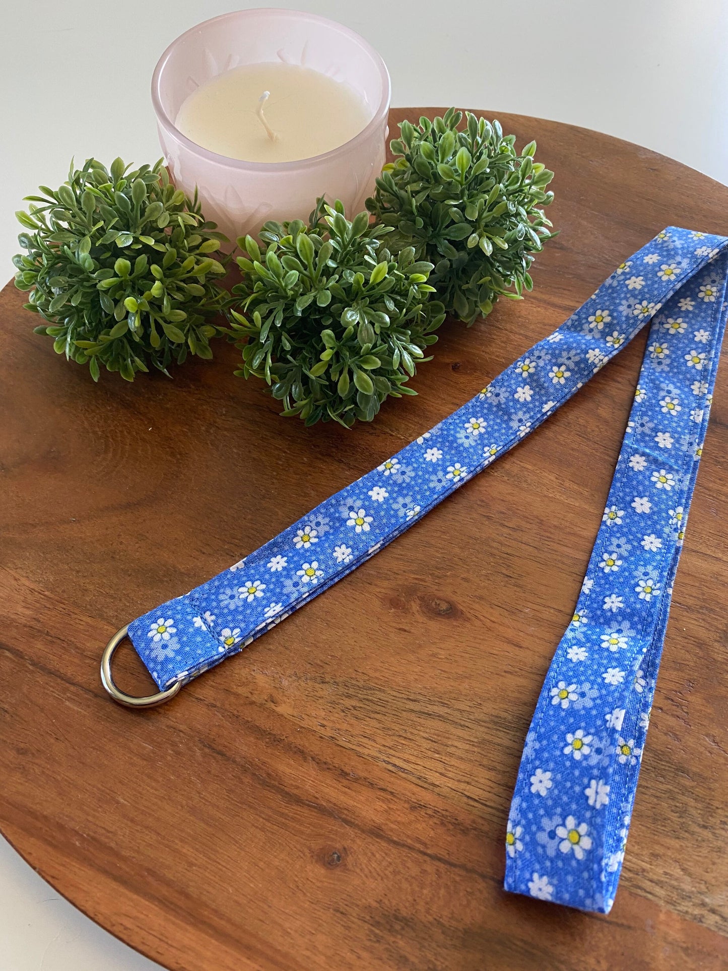 Blue Daisy Lanyards