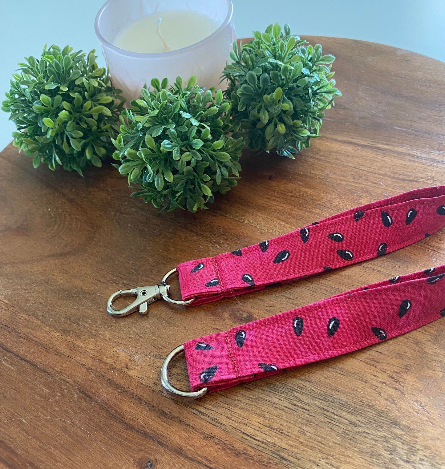 Watermelon Seed Lanyards