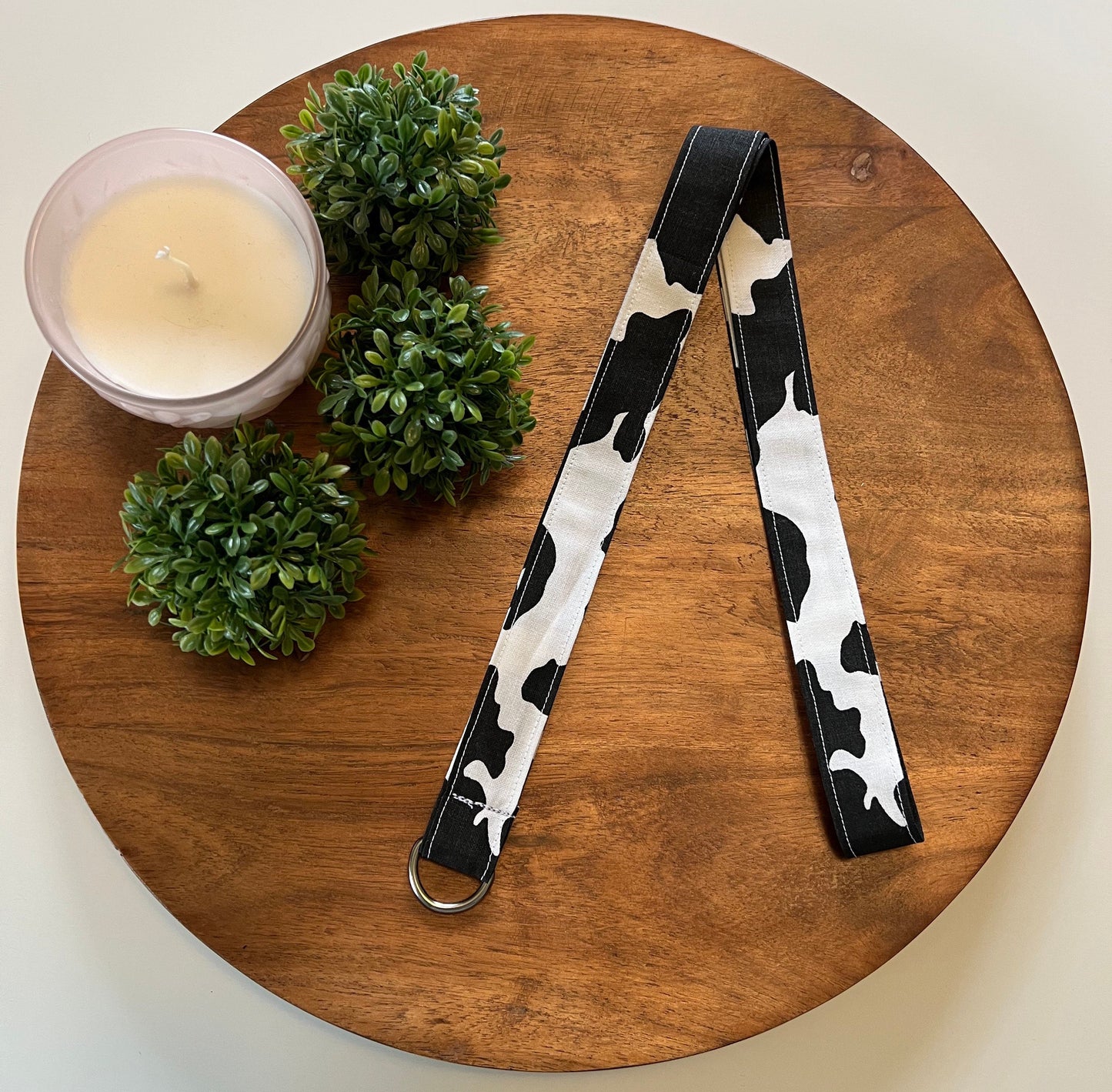 Cow Print Lanyards