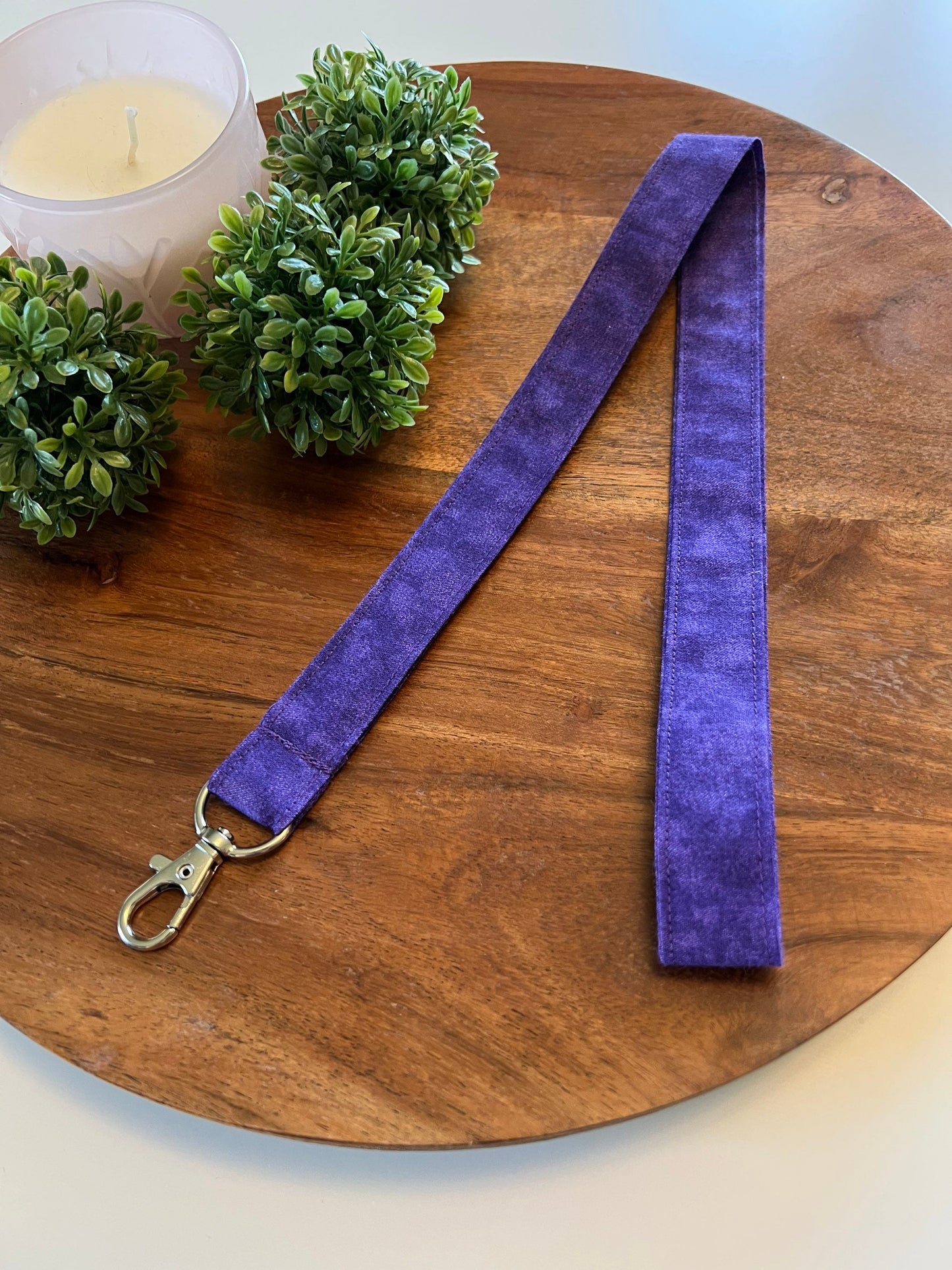 Purple Tonal Lanyards