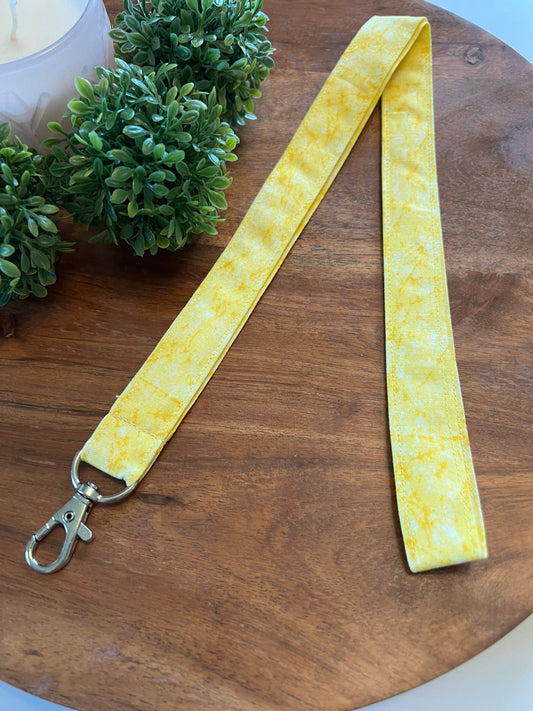 Yellow Tonal Lanyards