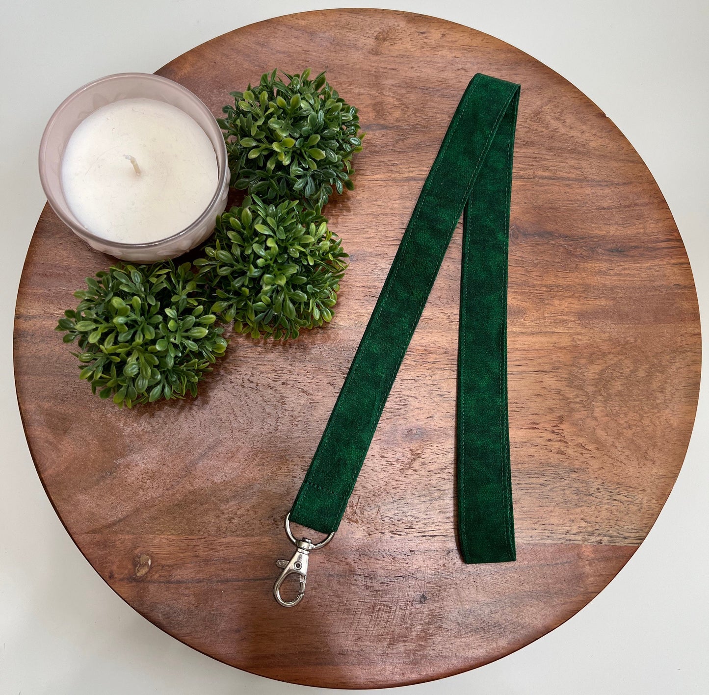 Hunter Green Tonal Lanyards