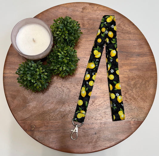 Black Lemon Lanyards