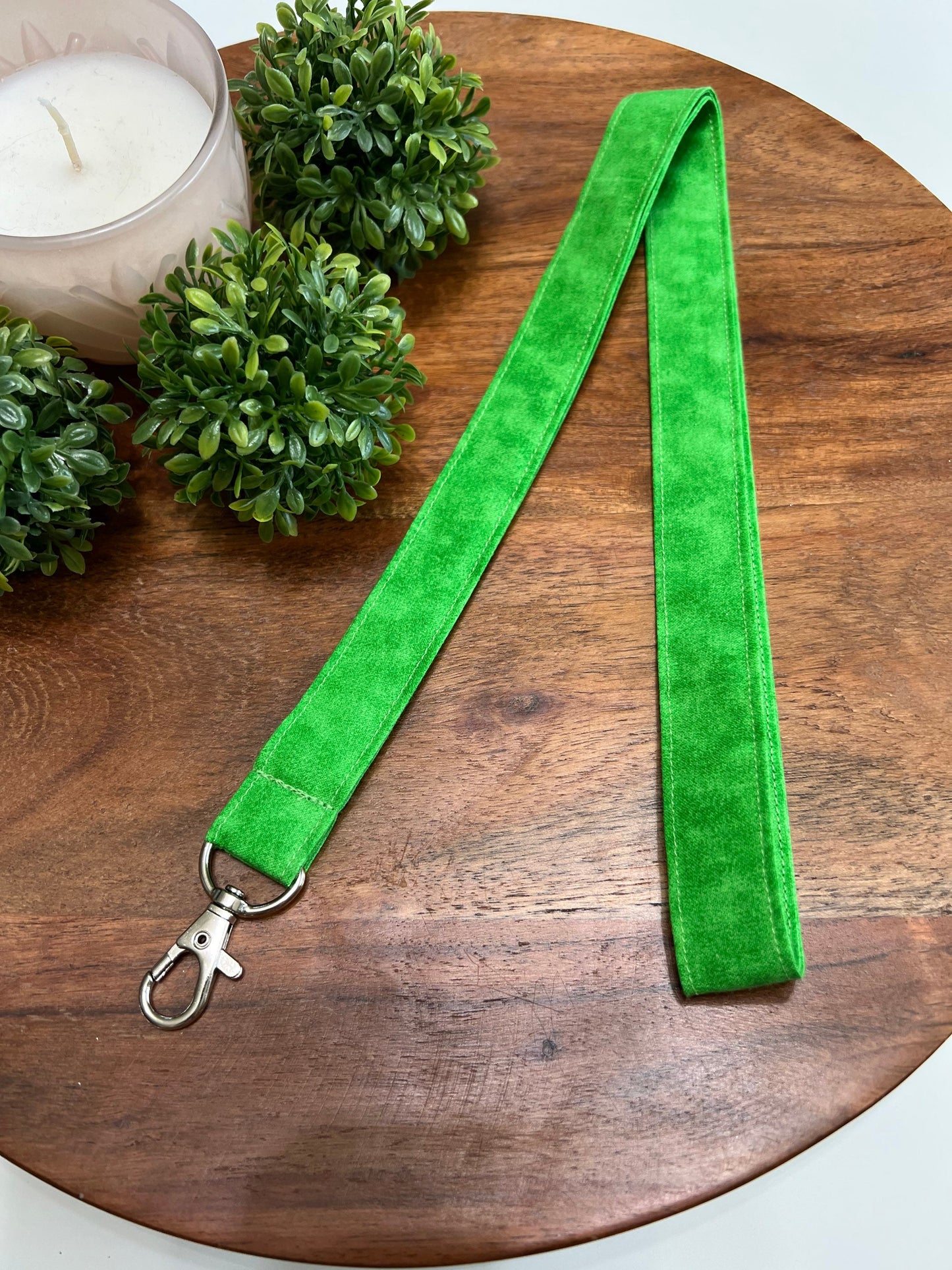 Lime Green Tonal Lanyards