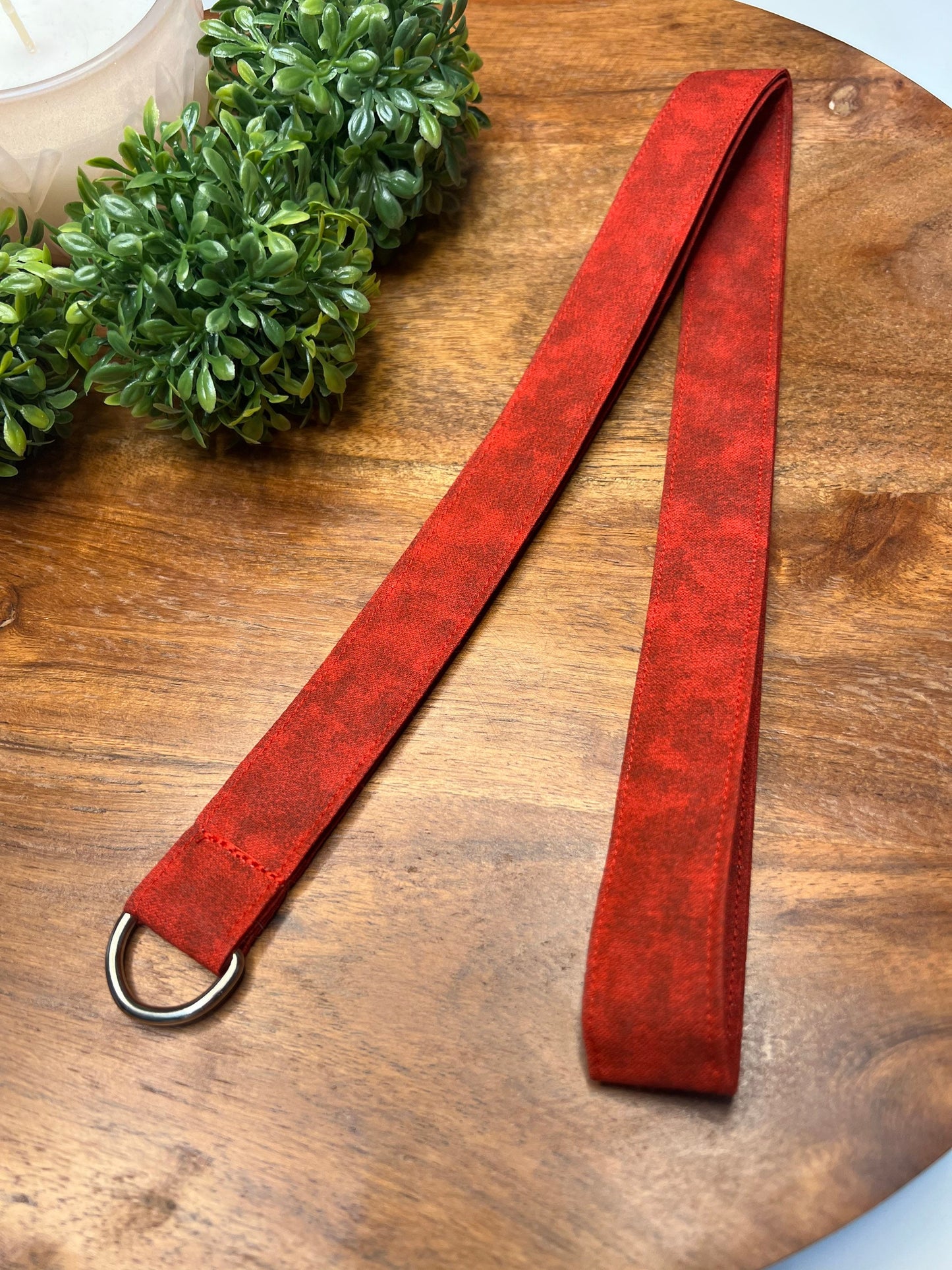 Red Tonal Lanyards