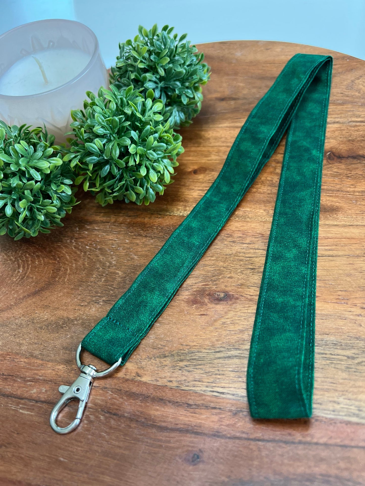 Hunter Green Tonal Lanyards