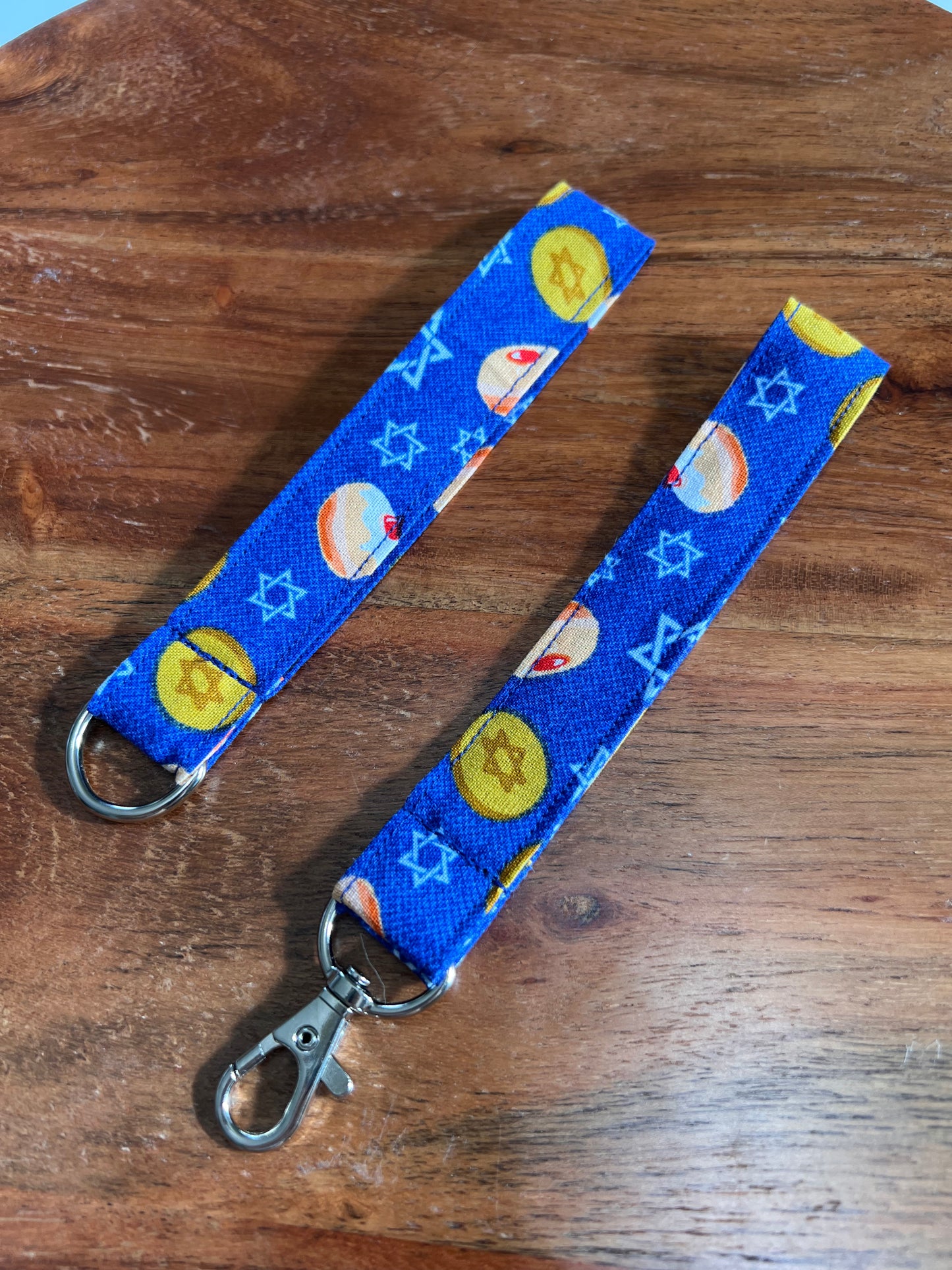 Last Chance! - Blue Hanukkah Lanyards