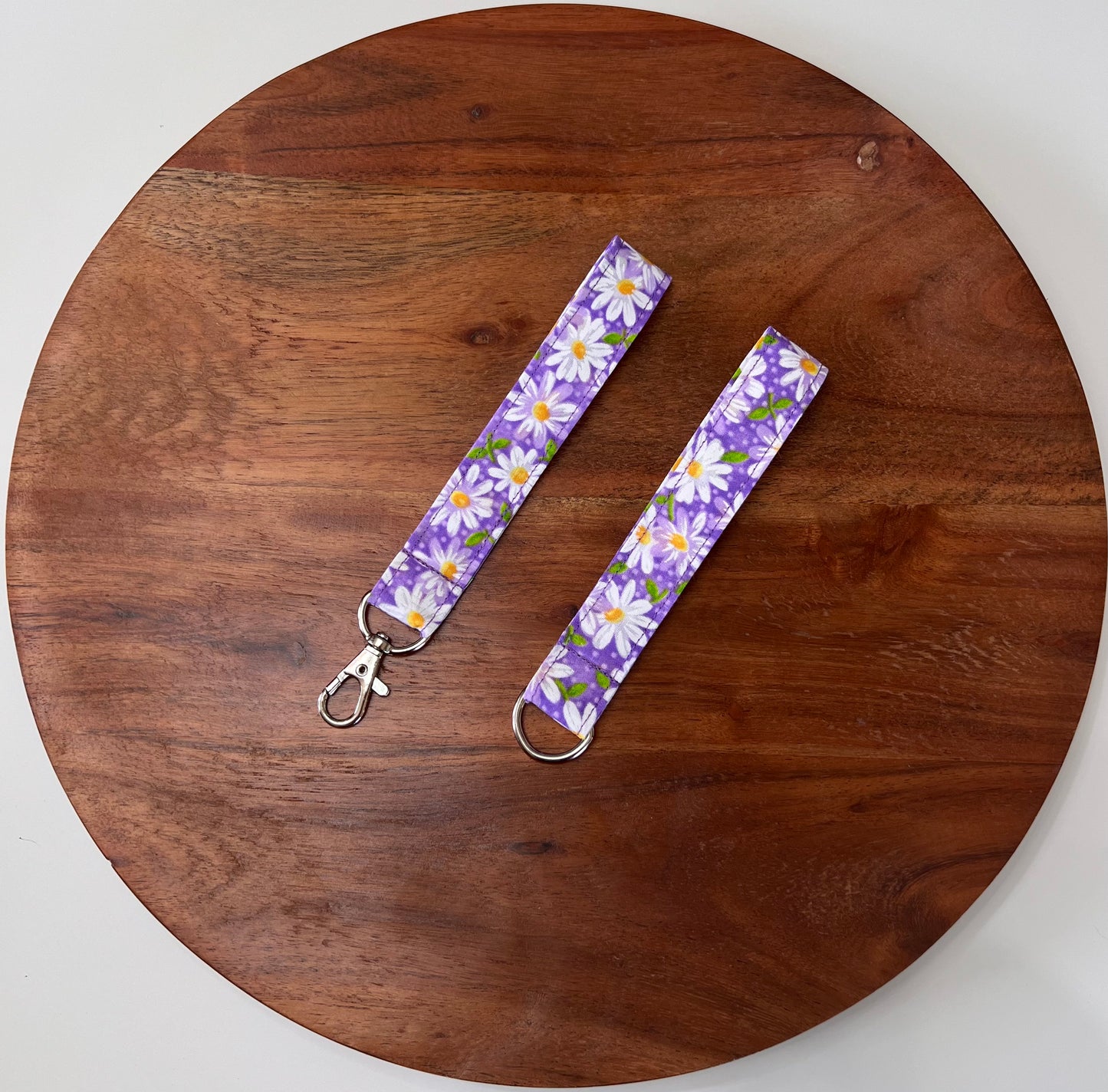 Purple Daisy Lanyard