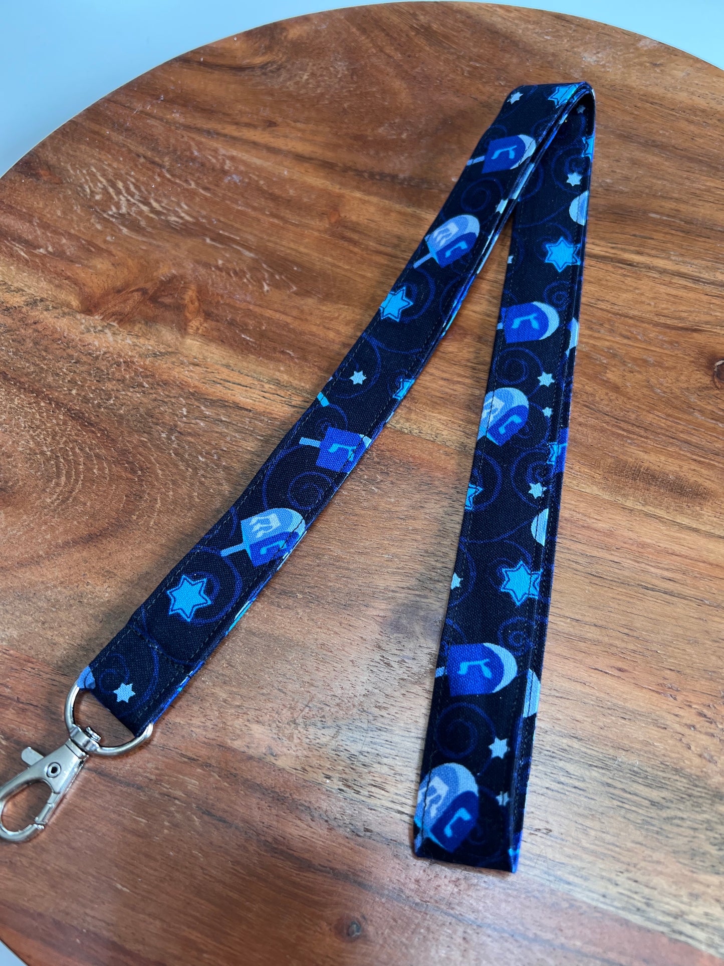 Last Chance! - Black Hanukkah Lanyards