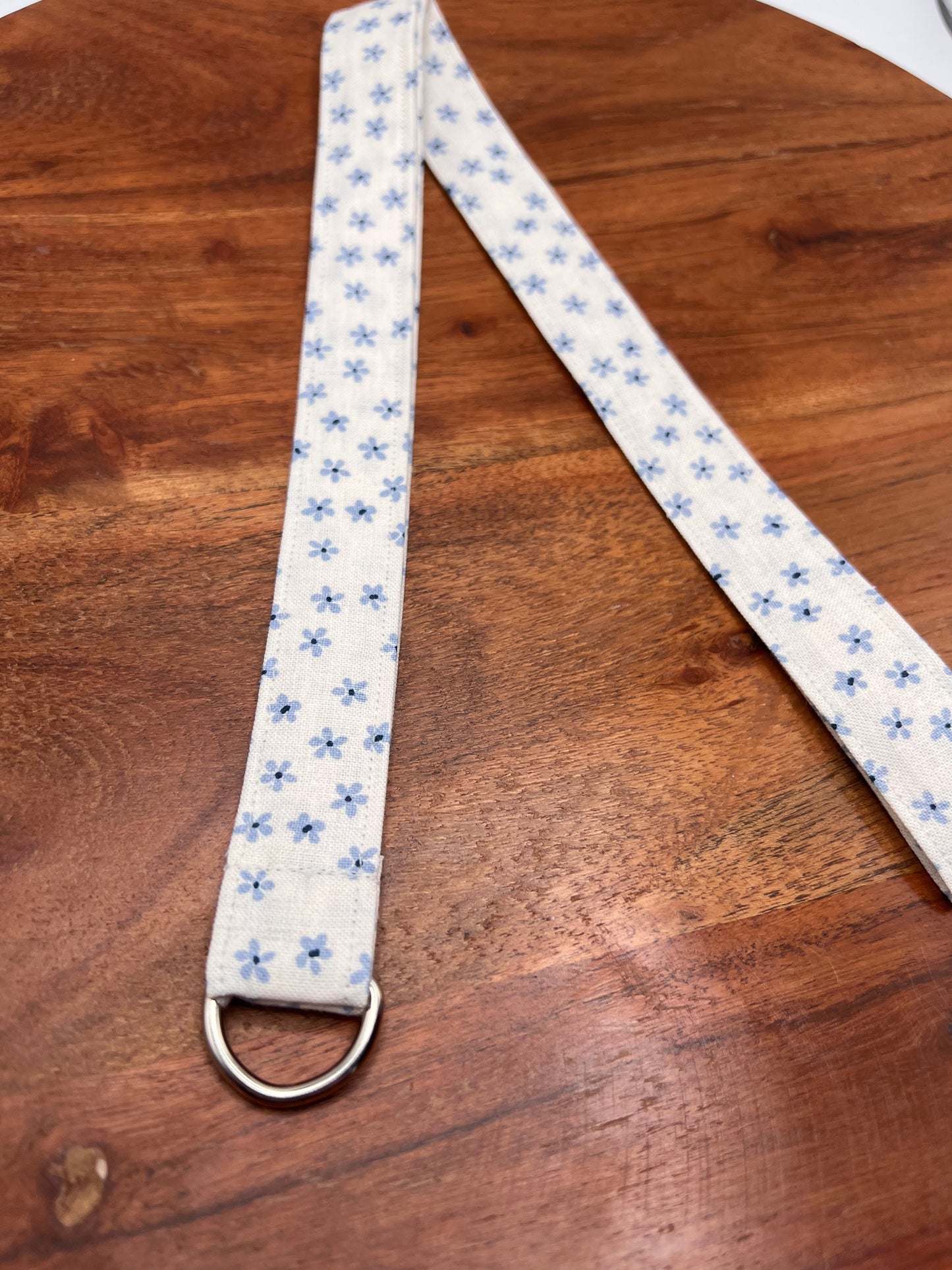 Tiny Blue Flower Lanyard