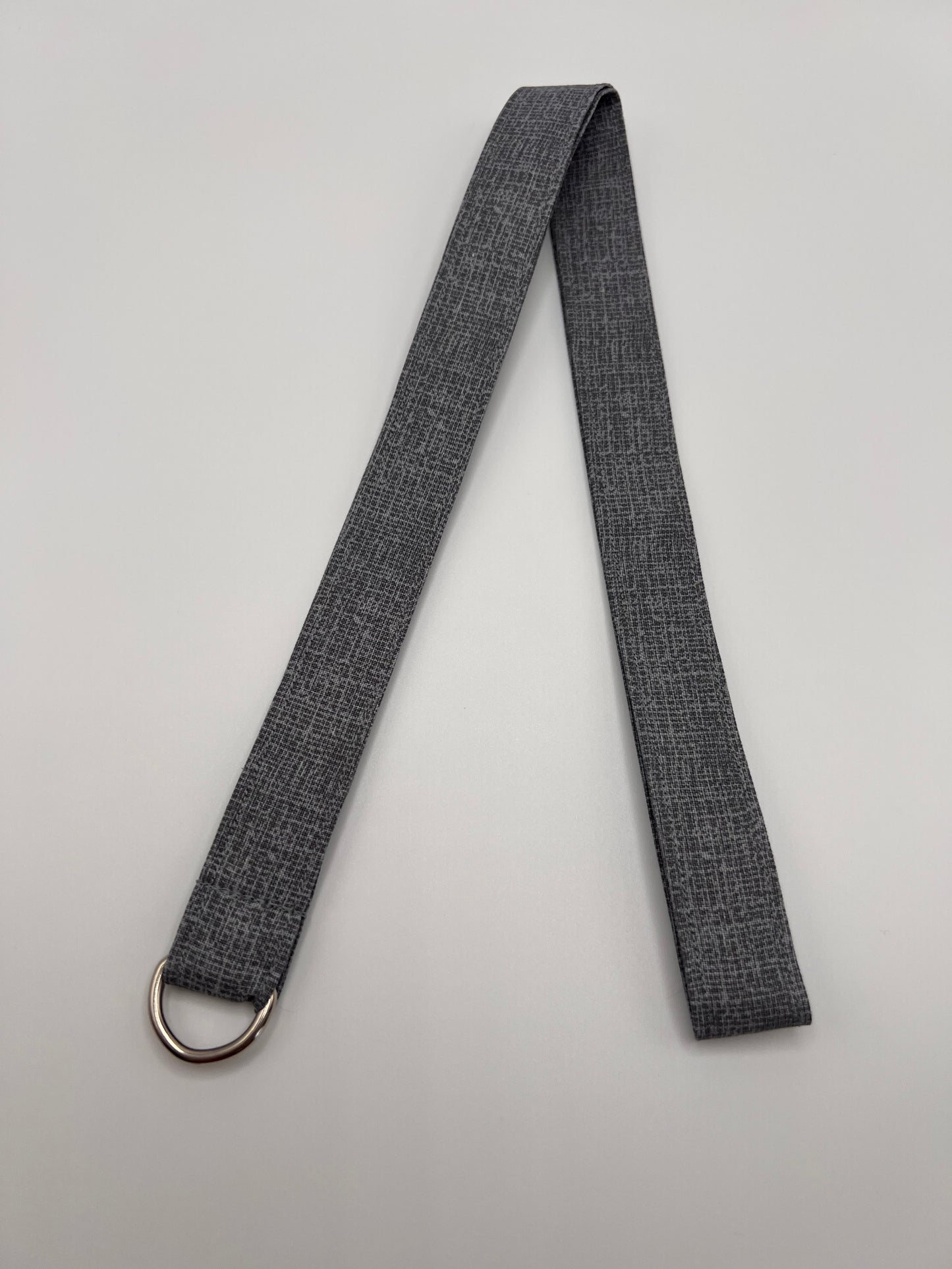 Gray Burlap Tonal Lanyards