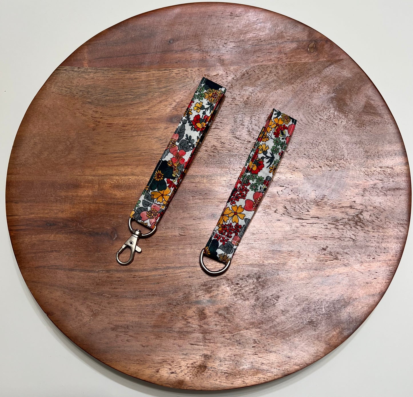 70s Floral Lanyards