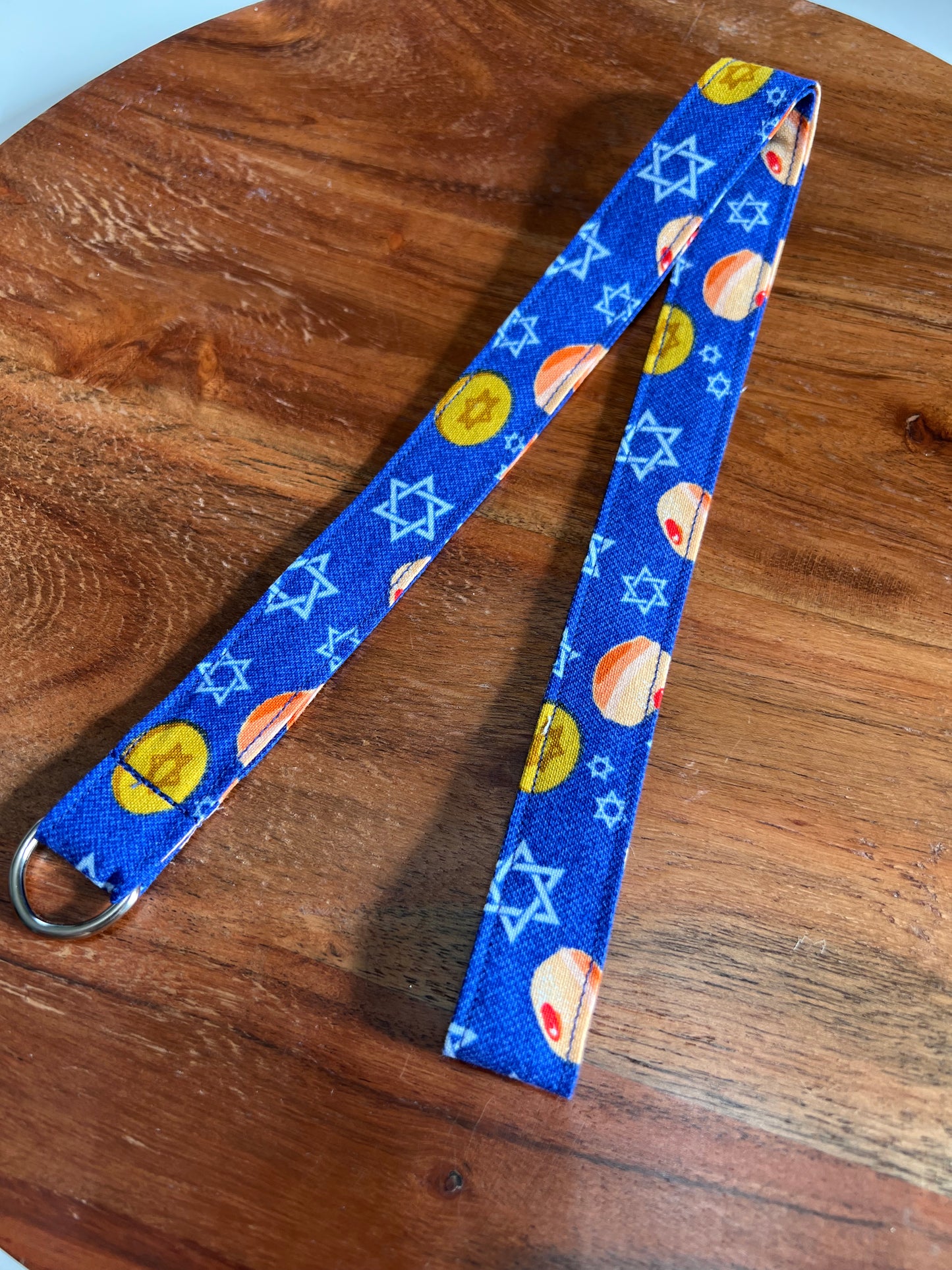 Last Chance! - Blue Hanukkah Lanyards