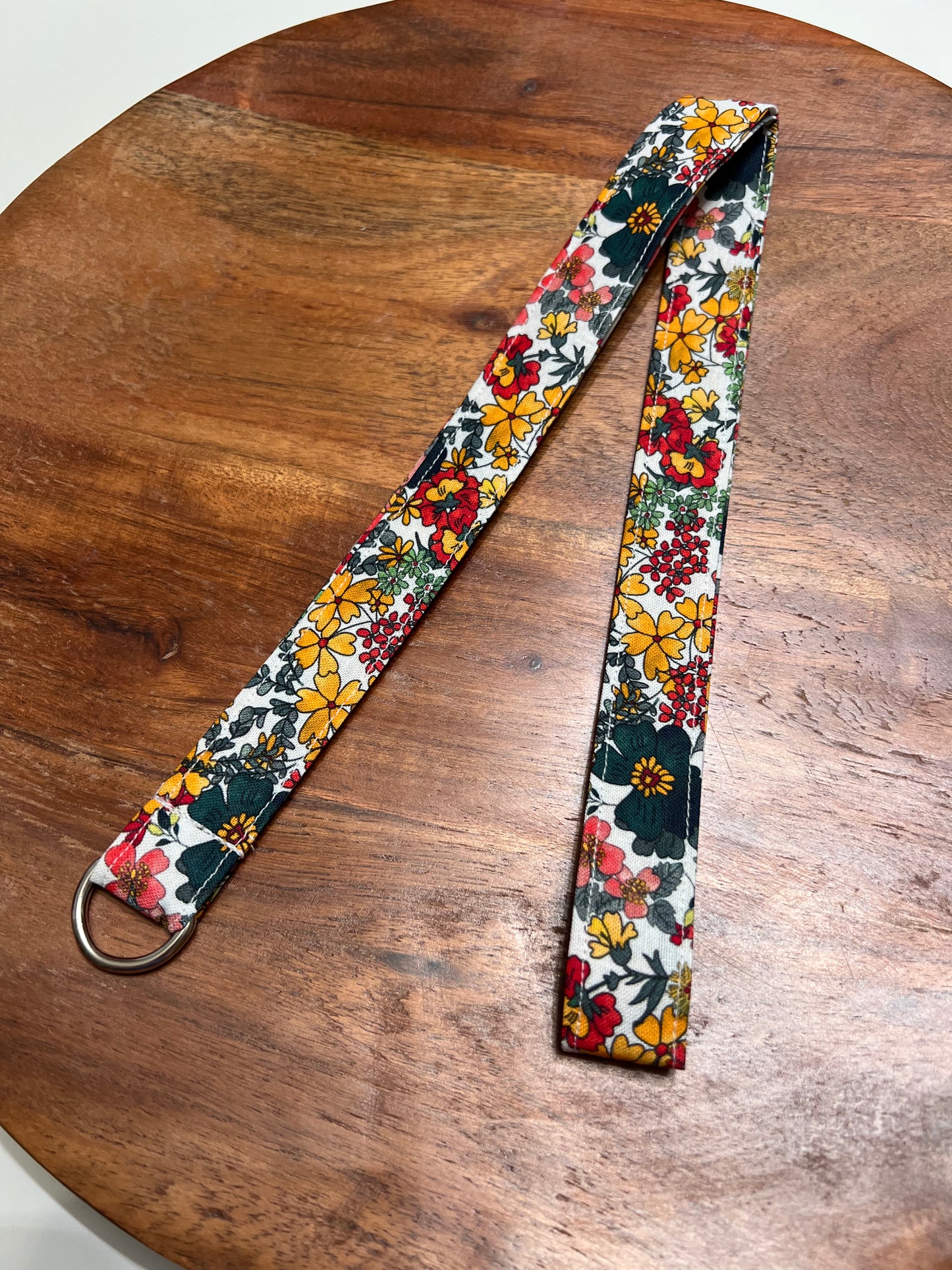 70s Floral Lanyards