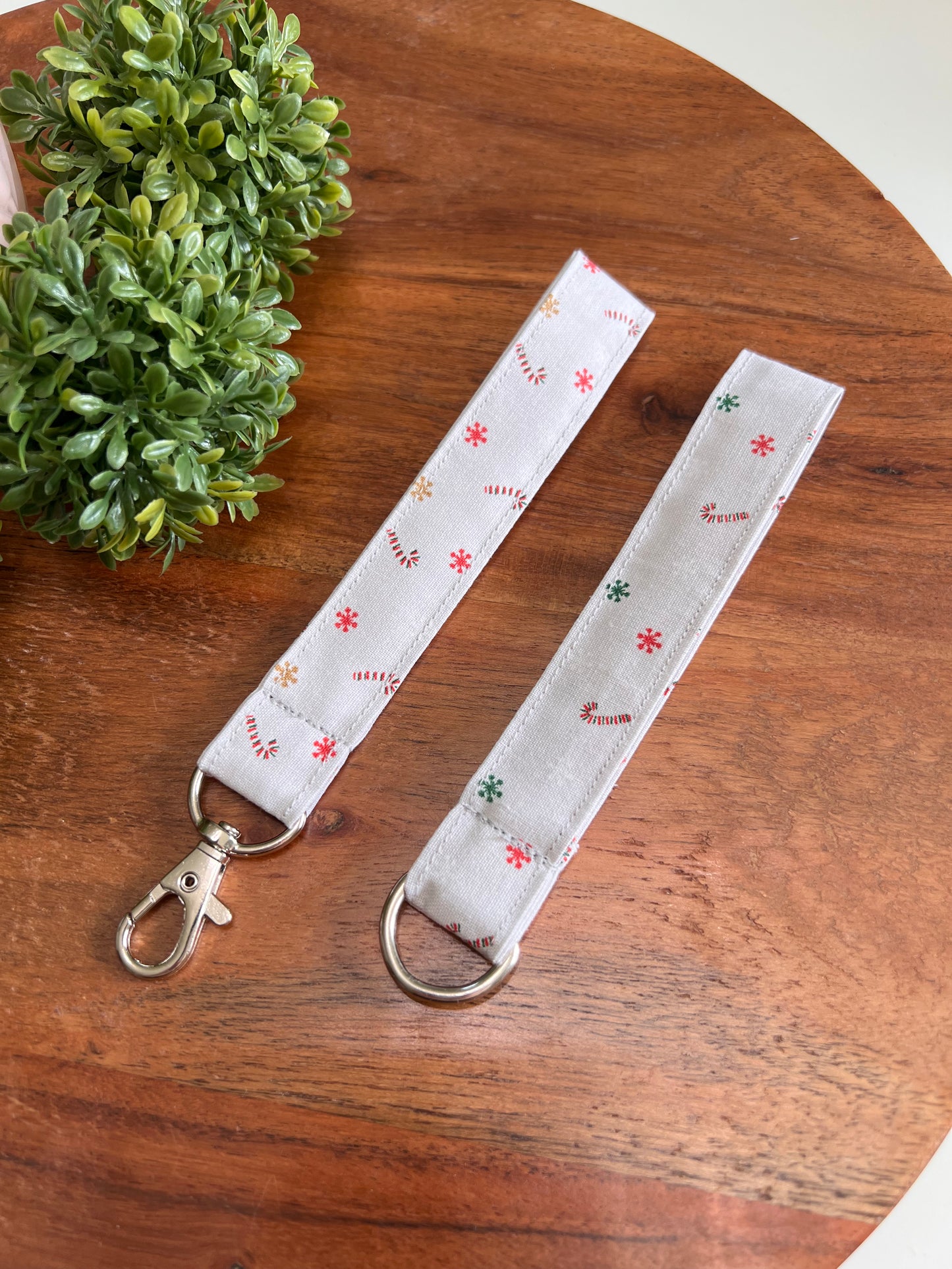 Last Chance! - Gray Minimalist Christmas Lanyards