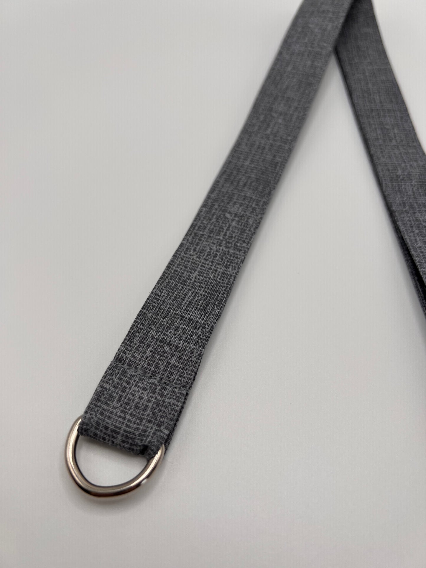 Gray Burlap Tonal Lanyards