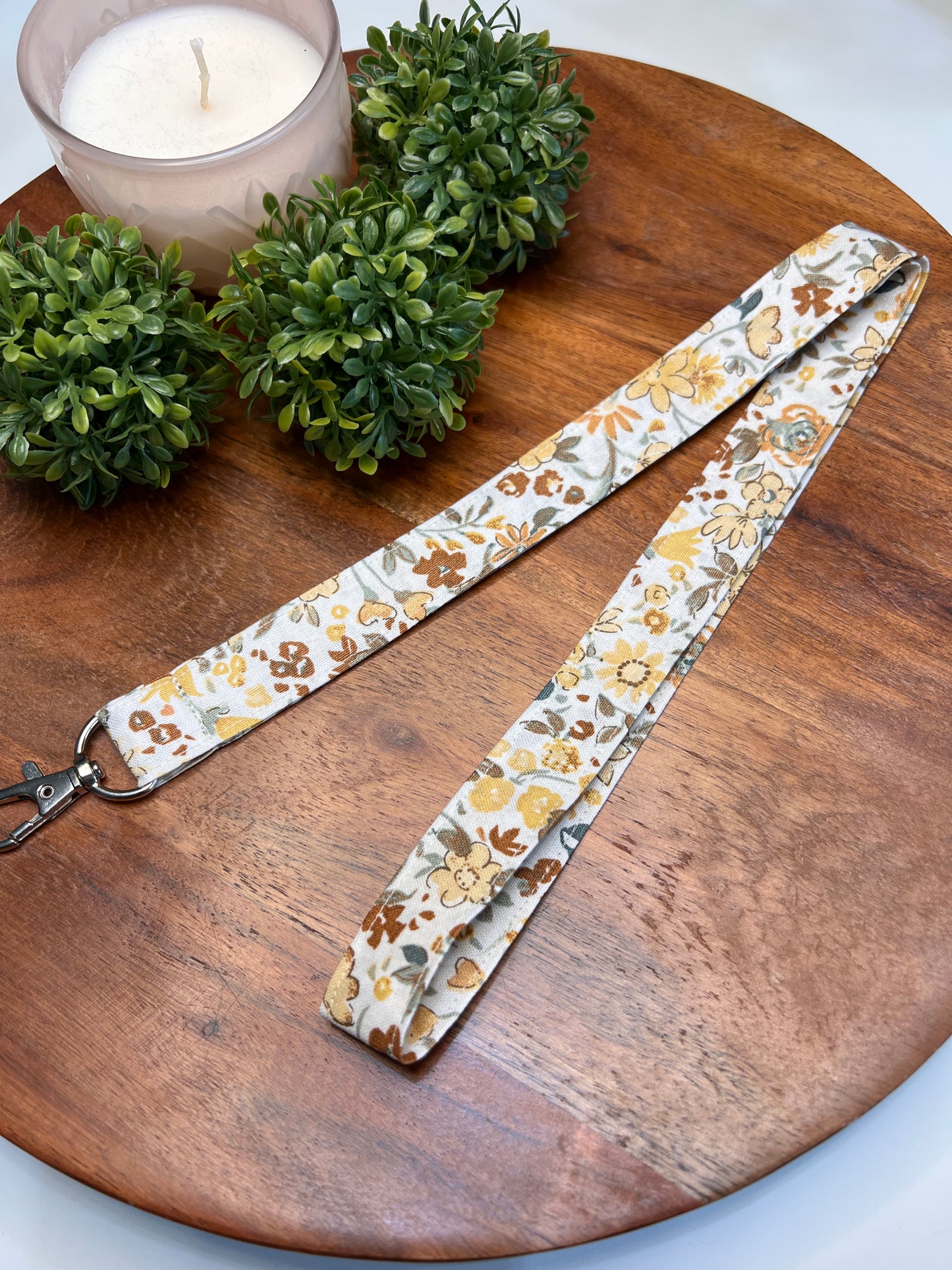 Vintage Floral Lanyards