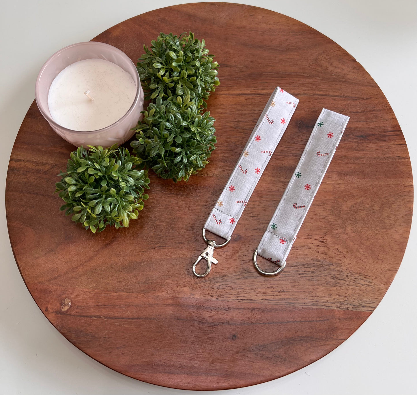 Last Chance! - Gray Minimalist Christmas Lanyards