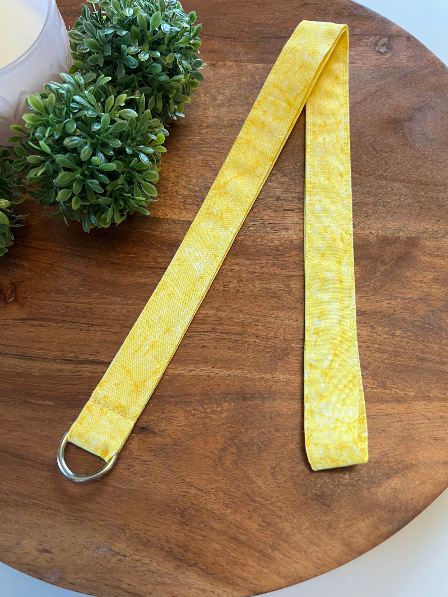 Yellow Tonal Lanyards